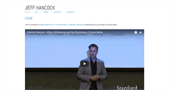 Desktop Screenshot of jeff-hancock.com